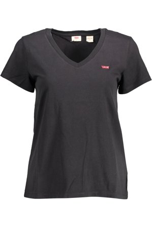 Levi's T-shirt Maniche Corte Donna Nero