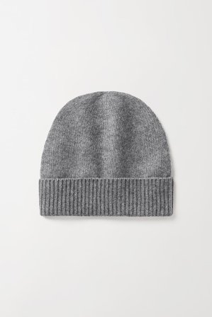 Soft Goat - Chunky Beanie - One Size - Grey
