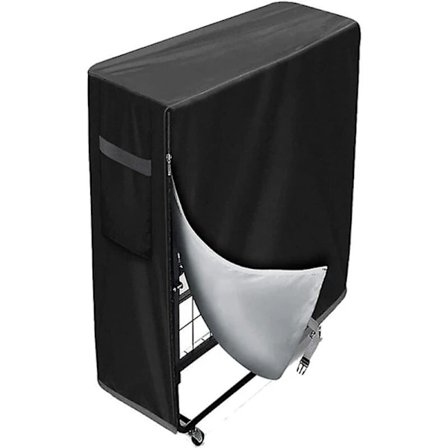 Foldbar Seng Opbevaringsdækken Justerbar Vandafvisende Støvbestandig Multifunktionelt Dækken Indendørs Udendørs Foldbar Seng Madras Dækken 99*38*114cm