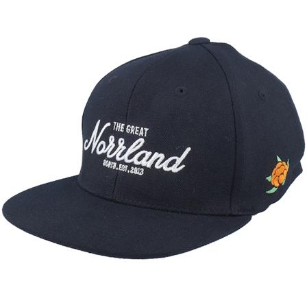 SQRTN - Svart snapback Caps - Kids The Great Black Snapback @ Hatstore