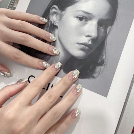 Franska Fake Nails False Nail MJ-372 MJ-372