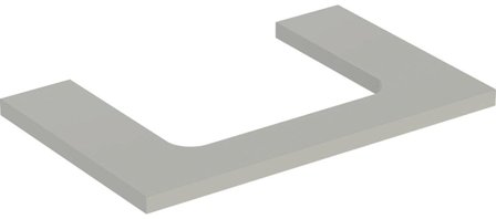 Geberit ONE 505.282.00.7 Benkeplate 75 cm Grå, Baderom