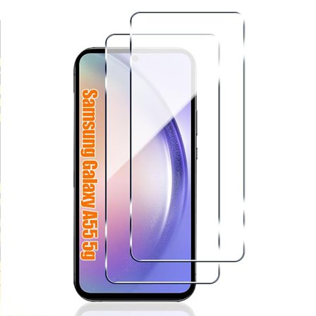 2-PACK Samsung galaxy A55 5G Skärmskydd i Härdat glas