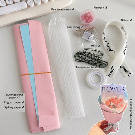 1 set tulppaanikimppu yövalo DIY tulppaanivalo 13 TULIP FLOWER