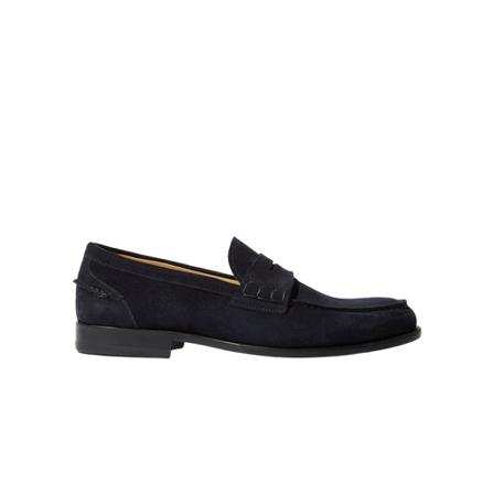 Scarosso, Maurizio Scamosciato Loafers Blauw, Heren, Maat:41 EU