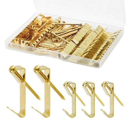 Bildekroker med spiker for oppheng av rammer, speil og dekorative gjenstander