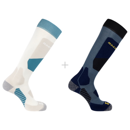 Salomon - Sukat Sukat S/access 2-pack - Copen Blue / Egret