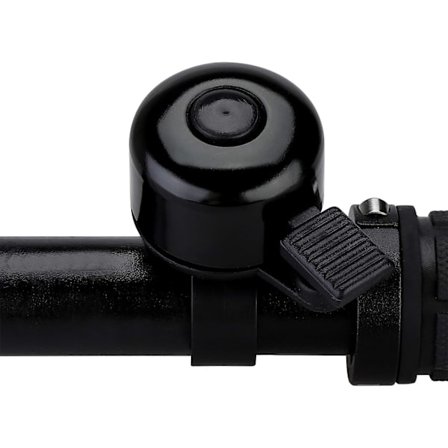 Svart sykkelklokke for barn og voksne