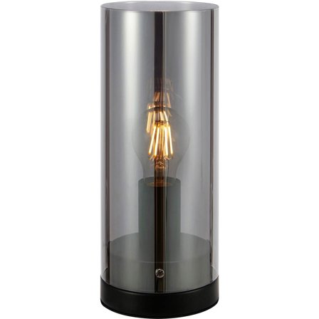 Markslöjd - Bordlampe POST 12 cm svart/rök 108734 Røyk