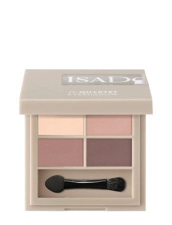 IsaDora The Eyeshadow Quartet 01 Muddy Nudes - Multi/patterned - 3.5 G