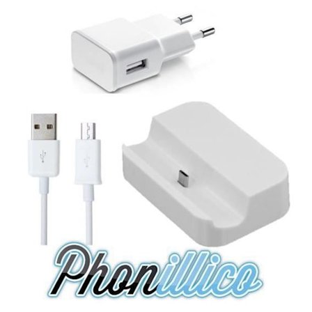 Dock + kompatibel laddare Wiko Rainbow