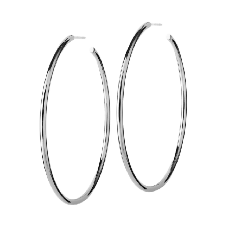 Edblad Hoops Earrings Large Smycken & klockor Dam Grå L