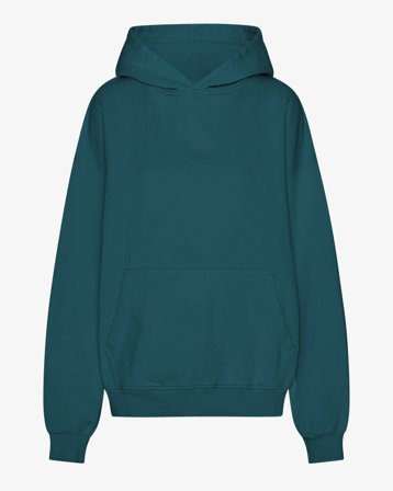 Organic Oversized Hood - Ocean Green S