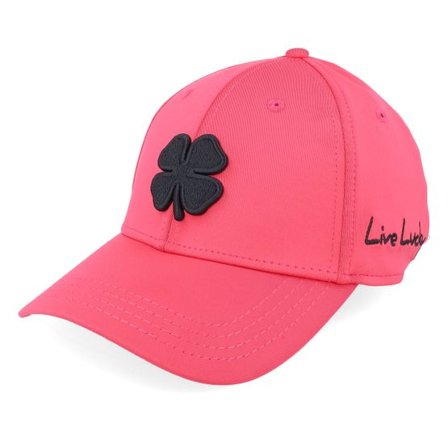 Black Clover - Rosa flexfit Keps - Premium Clover Psych Pink/Black Flexfit @ Hatstore