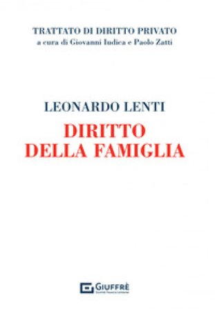 Diritto della famiglia Leonardo Lenti