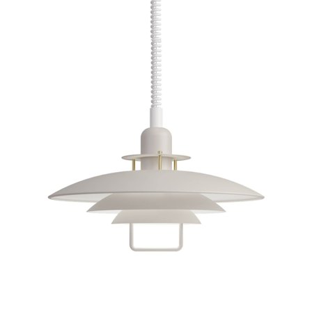 Belid - Taklampe Pendel Primus II Ø43 sand/mäss Sand