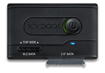ICY DOCK EZ-Adapter MB031U-1SMB - Diskkontroller - M.2 Card / SATA 6Gb/s - USB 3.2 (Gen 1)