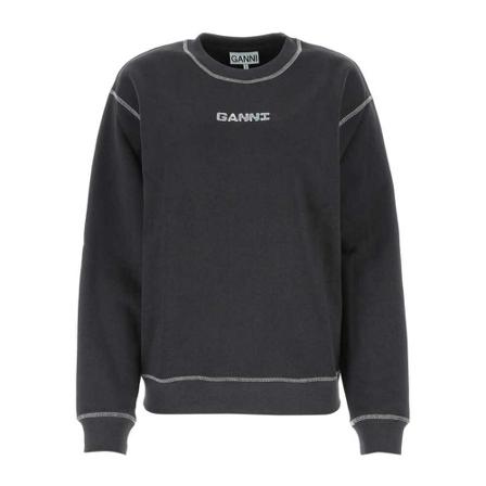 Ganni, Sweatshirts Grijs, Dames, Maat:M