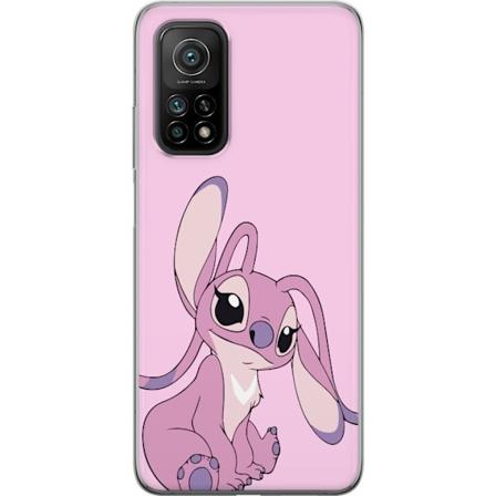 Xiaomi Mi 10T Pro 5G Gennemsigtig cover Stitch lyserød