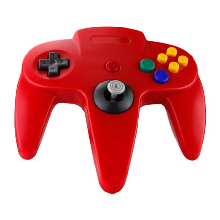 USB N64 Controller til PC, Klassisk Retro Spil Controller til Windows, Mac, Raspberry Pi, RetroPie, N64 Emulator, USB Joystick til PC-spil