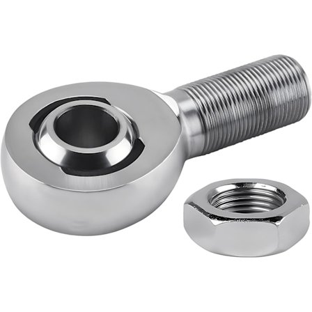 3/4" Heim Joint Stanghodelager med låsemutter, RH 3/4"-16 gjenger x 3/4" bore Chromoly Panhard Stanghode Kit 1Pk