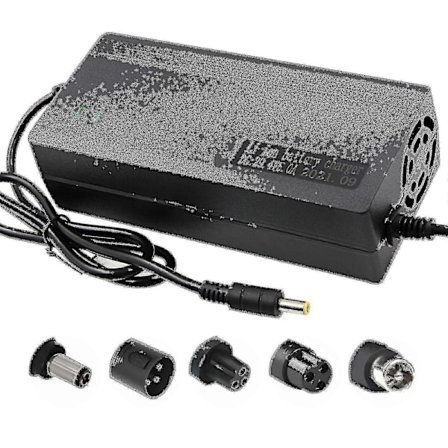 29.4V 42V 54.6V 58.8V 67.2V 84V 96.6V Li-ion Batteri Multifunktionell Laddare 2A 5A Med Kylfläkt 24V 36V 48V 51V 60V 72V