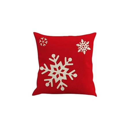Julkuddeöverdrag Ensidig Kort Sammet Kuddfodral Soffa Hem