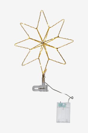 Star Trading - Latvatähti Topsy - Kulta - Joulun koristevalot - - Homeroom