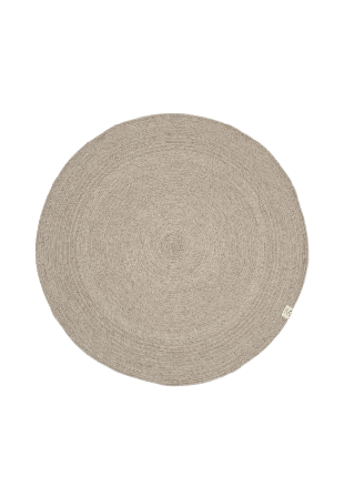 Classic Collection Ullmatta Merino Rund 160cm Mattor Beige 160 cm