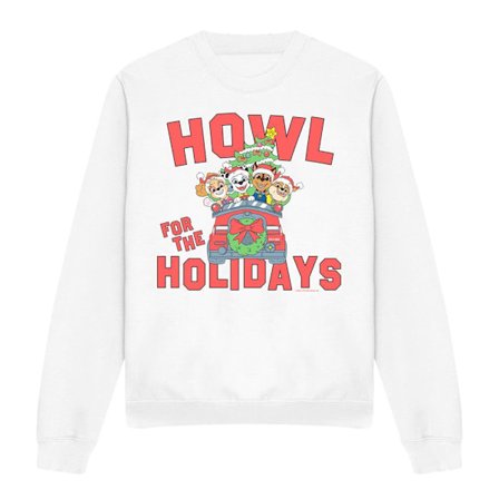 Paw Patrol Unisex Vuxen Howl For The Christmas Holidays Tröja