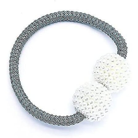 Gardinklemmer Magnetiske Gardinklemmer Perlegardin Stoff Hjemmekontor Dekor Tilbehør (blå 2 stk)