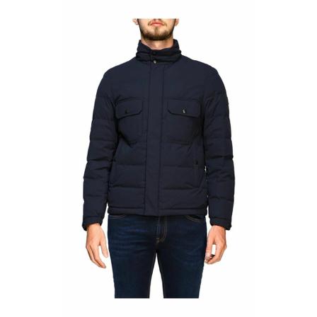 Woolrich Blue Jas , Blauw , Heren , Maat: S Gewatteerde jassen