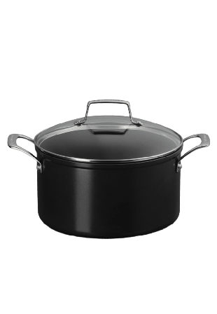 Le Creuset Gryta M/ Ceramic Non-Stick 24cm 6L Grytor Svart