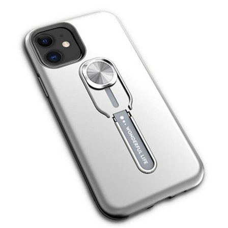 iPhone 12 - Exklusivt Stötdämpande Skal med Hållare