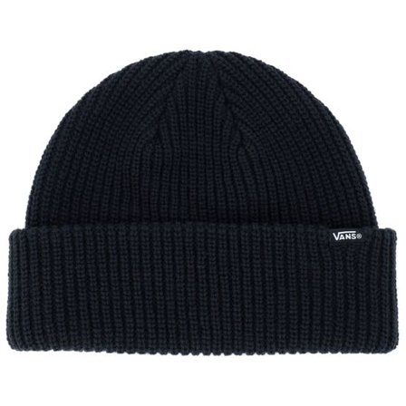 Vans - Svart cuff Beanie - Kids Core Basic Beanie Black Cuff @ Hatstore
