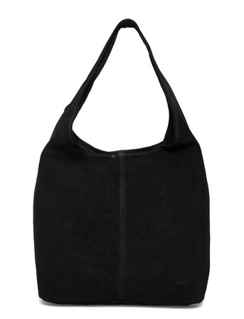 Ulrika Suede Bag - Black - ONE SIZE