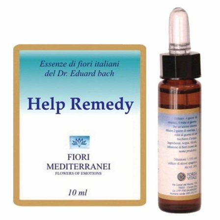 Forza Vitale Help Remedy Fiori Mediterranei Bach Gocce 10ml