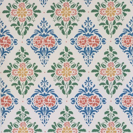 Duro Tapetprov, Gästgivars 038-18P Gammalsvenska Papper, Multi, L, , Färg & tapeter