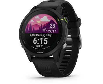 Garmin Forerunner 255 Music Black 46mm - Löparklocka fullmatad med resultatinriktade funktioner