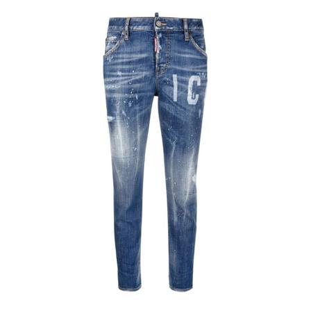 Dsquared2 Jeans , Blauw , Dames , Maat: S