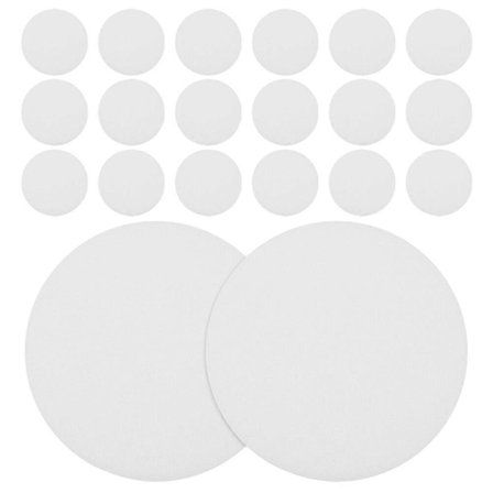 20 stk. Forsænket belysningsdæksel Downlight Diffusionsplader Runde Diffusionsark Skyggeplader (FMY)