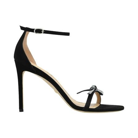 Stuart Weitzman High Heel Sandaler Sort, Dame Sandaler med hæl, Størrelse: 35 1/2 EU