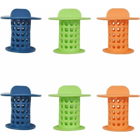 Pieces TubShroom Filter Drain Hair Catcher Bathtub Drain Protector Strainer Trap Stopper Bathtub Filter Bathroom Cover Hair Catcher Stopper MODOU