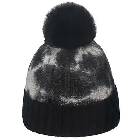 Koreansk Versjon Strikket Lue Varm Gradient Farge Beanie Lue Vinterlue Reise