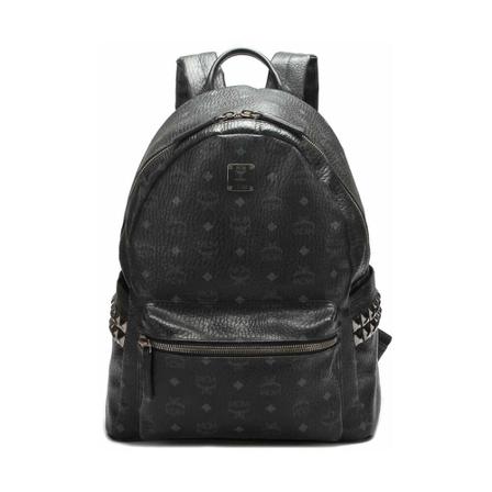 MCM Pre-owned, Pre-owned Backpacks Zwart, Dames, Maat:ONE Size