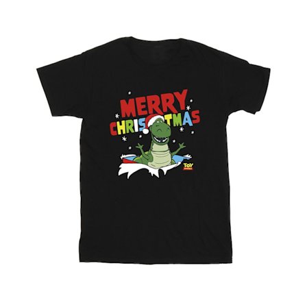Disney Boys Toy Story Rex Christmas Burst T-Shirt 12-13 år B