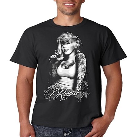 Marilyn Monroe T-shirt Respekt Herr T-shirt S-5xl