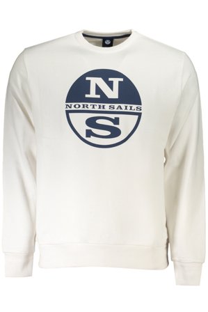 North Sails Felpa Senza Zip Uomo Bianco