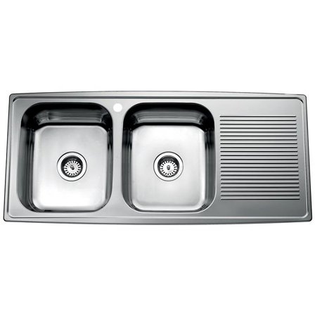 Intra Horizon 1120DLF Oppvaskbenk 51 x 112 cm oppvaskkum venstre, Kjøkken