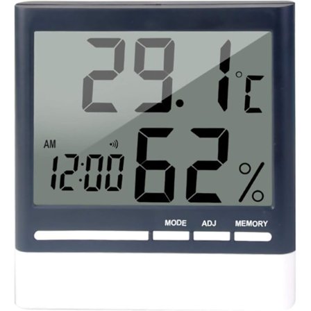Indendørs digitalt hygrometer termometer mini indendørs termometer Acc